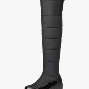 Elegant Black or Navy Over-the-Knee Boots